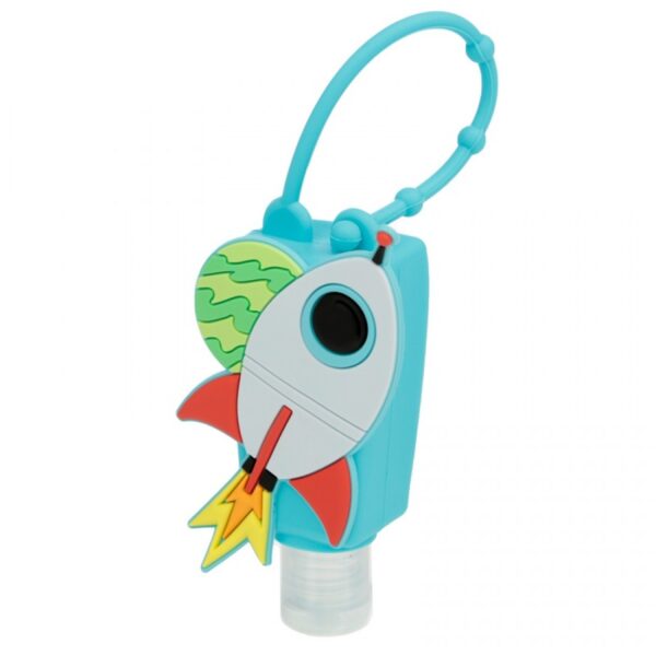 Puckator Gel Hand Sanitiser With Space Cadet Rocket Silicone Cover Αντισηπτικό Gel Χεριών