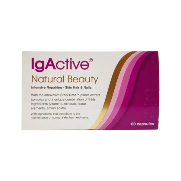 IgActive Natural Beauty Intensive Skin Hair & Nails 60 κάψουλες