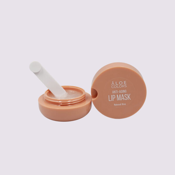 Aloe Colors Lip Mask Natural Kiss Anti-Aging (Beige) – 10ml