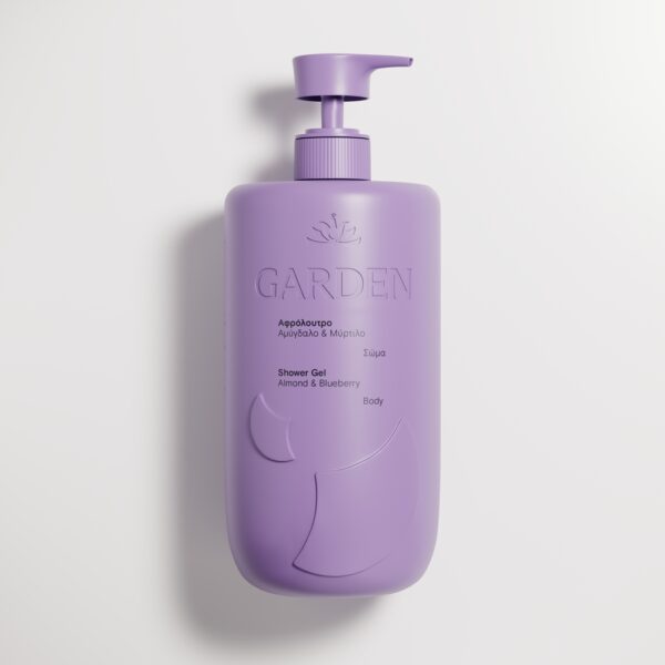 GARDEN Shower gel almond & blueberry 1L