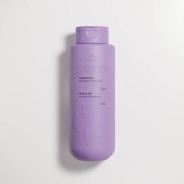 GARDEN Shower gel almond & blueberry 400ml