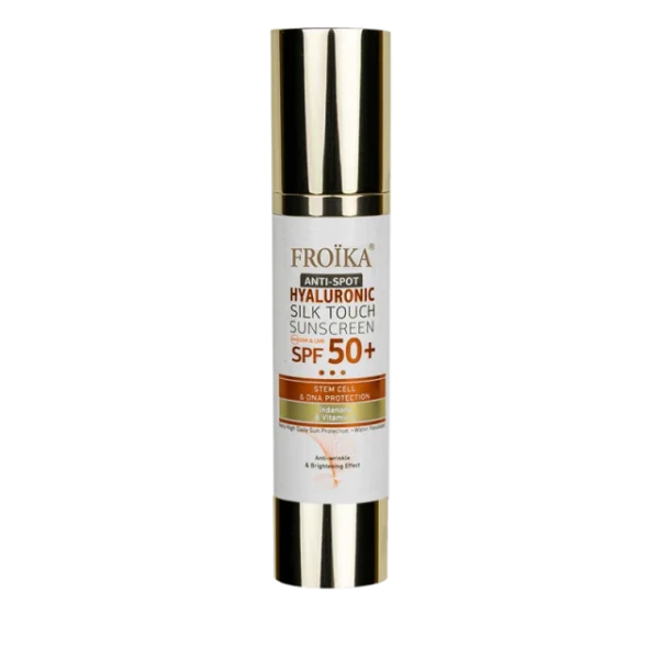 Froika Hyaluronic Silk Touch Sunscreen Anti Spot SPF50+ Αντηλιακή Κρέμα Προσώπου με Λευκαντική Δράση και Αντιγηραντικές Ιδιότητες 50ml