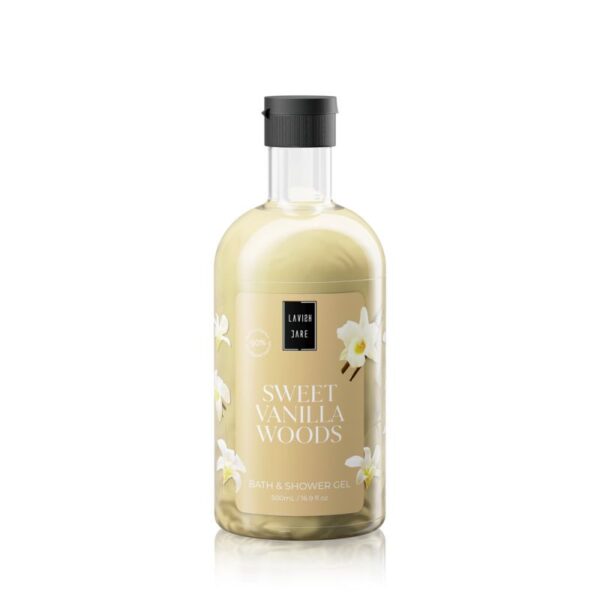Sweet Vanilla Woods - Shower Gel - 500ml LAVISH CARE
