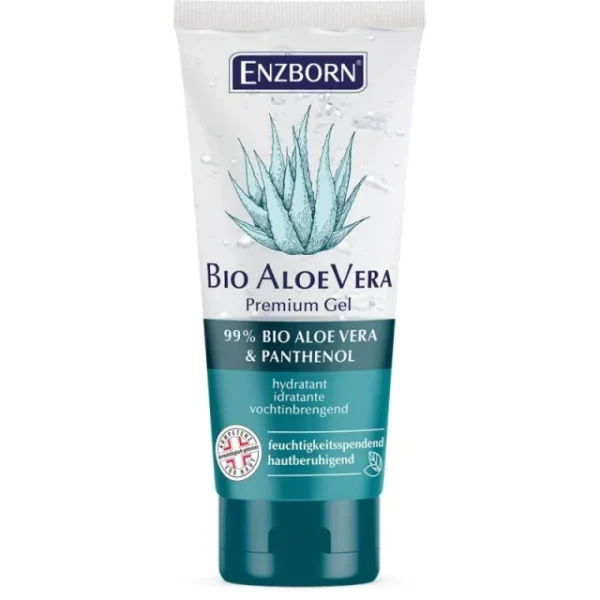 Enzborn Bio Aloe Vera Premium Gel Τζέλ με Βιολογική Αλόη Βέρα και Πανθενόλη 100ml
