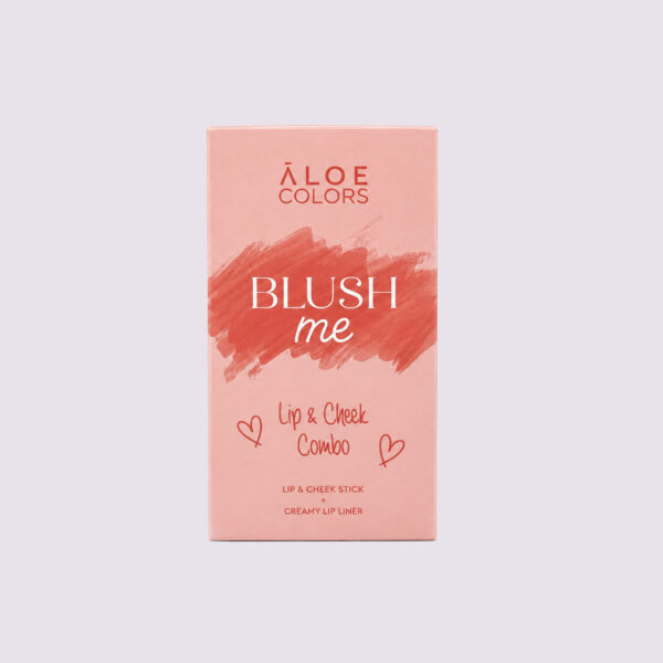 ALOE COLORS Lip & Cheek Combo – Blush Me
