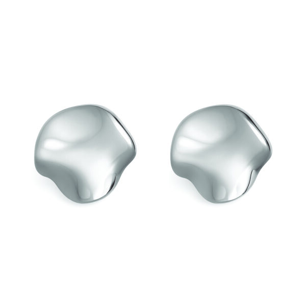 MYLOVLY σκουλαρίκια PLISSE Earrings Petal Silver